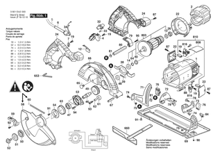 BOSCH GKS 9 - 3601EA2070