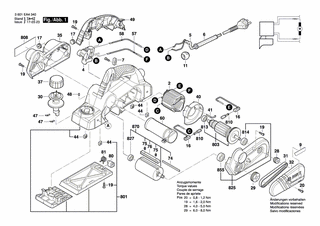 BOSCH GHO 26-82 D - 3601EA4360