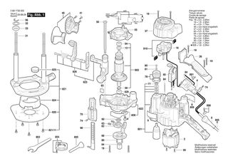BOSCH GOF 1250 CE - 3601F26060