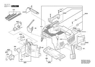 BOSCH GAS 35 M AFC - 3601JC3170