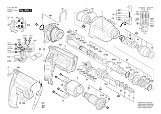 BOSCH GBH 2-20 D - 3611B5A460