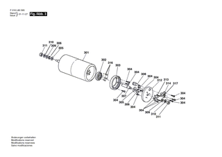 BOSCH PETROL CYLINDER P17S - F016L80595