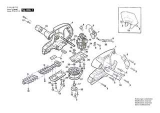 BOSCH HEDGEMASTER 420 - F016L80772