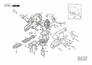 BOSCH HEDGEMASTER 470 - F016L80776