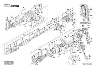BOSCH GBH 2-22 S - 0611250006