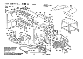 BOSCH SHO 160 - 0600700050