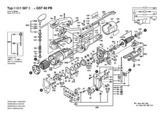 BOSCH 601587234 bare - 0601587250