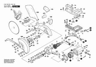 BOSCH GCM 10 - 0601B20050