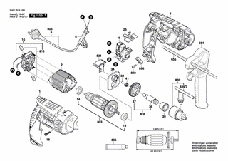 BOSCH GSB 450 - 3601B161FA