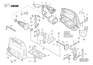 BOSCH GST 700 - 3601BA70F0