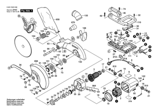 BOSCH GCM 10 - 0601B20038