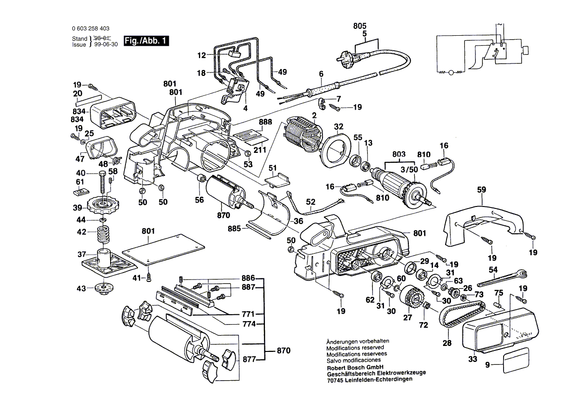 BOSCH PHO 20-82 - 0603258438