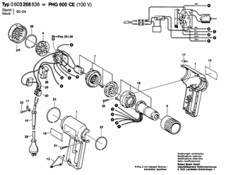 BOSCH PHG 600 CE - 0603268838
