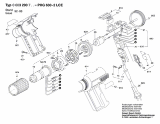BOSCH PHG 630-2 LCE - 0603290738