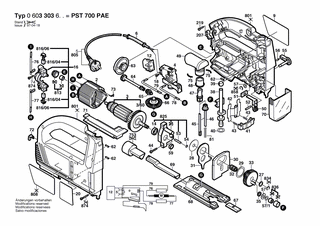 BOSCH PST 700 PAE - 0603303638