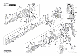 BOSCH GBH 2-22 RE - 0611250738