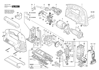 BOSCH GST 140 BCE - 3601E15051