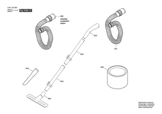 BOSCH GAS 10 - 3601JE5050