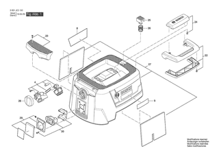 BOSCH GAS 10 PS - 3601JE5150