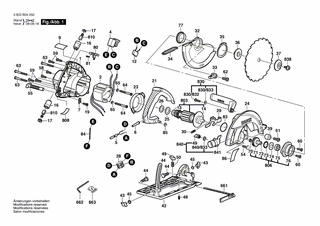 BOSCH PKS 190 - 3603B04050