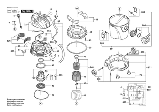 BOSCH UniversalVac 15 - 3603CD1150