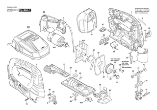 BOSCH PST 18 LI - 3603K11050