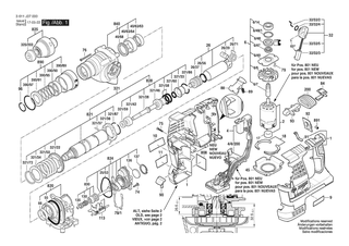 BOSCH GBH 36 VF-LI Plus - 3611J07050