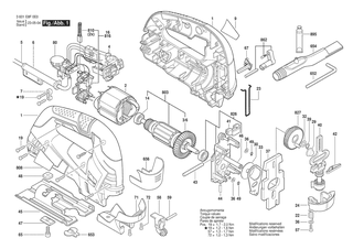 BOSCH GST 90 BE - 3601E8F0G0