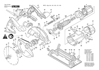 BOSCH GKS 67 - 3601F230E2