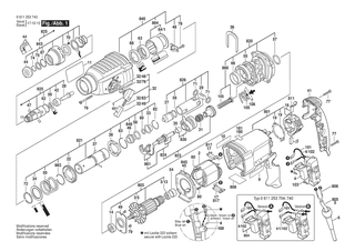 BOSCH GBH 2-26 DRE - 0611253706