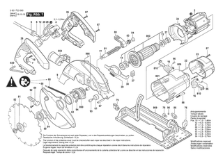 BOSCH GKS 190 - 3601F230L0