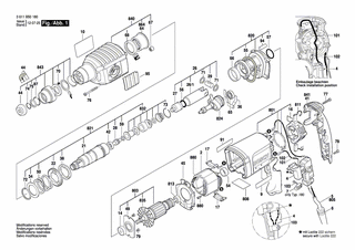 BOSCH GBH 2-22 - 3611B501L0