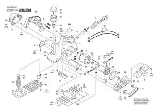BOSCH GHO 700 - 3601EA90G0