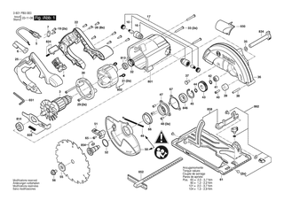 BOSCH GKS 150 - 3601FB30G0