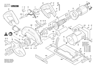 BOSCH GKS 600 - 3601FA9020