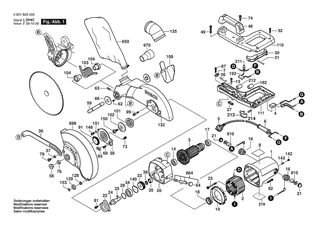 BOSCH GCM 10 - 0601B20005