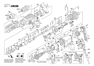 BOSCH GBH 2-26 DFR - 0611254705