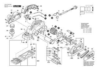 BOSCH GHO 26-82 D - 3601EA43N0