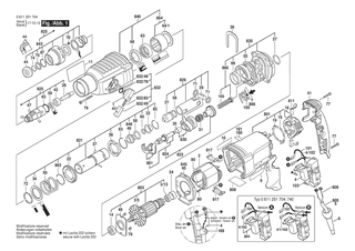 BOSCH GBH 2-26 RE - 0611251740
