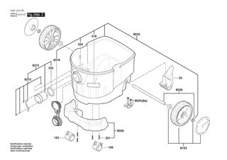 BOSCH GAS 35 M AFC - 3601JC31B0