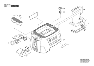BOSCH GAS 10 PS - 3601JE51B0