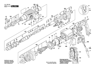 BOSCH GBH 2-23 REA - 3611B505B0