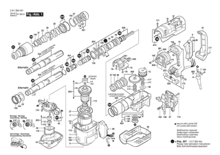 BOSCH GBH 5-40 DCE - 3611B640B1