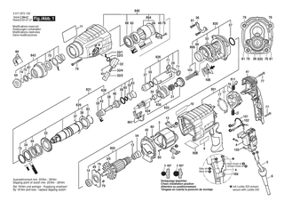 BOSCH GBH 240 - 3611B72120