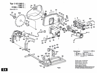 BOSCH Handkreiss�ge - 0600552048