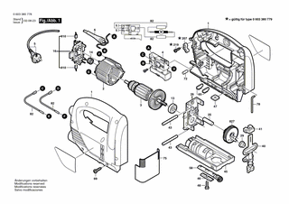 BOSCH PST 650 E - 0603380777