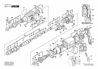 BOSCH GBH 2-23 RE - 3611B504G0