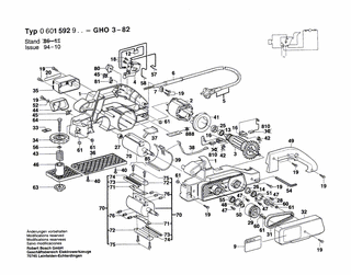 BOSCH GHO 3-82 - 0601592933