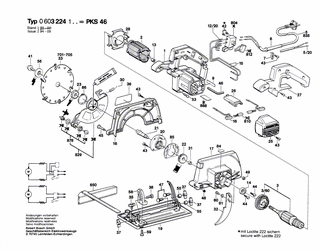 BOSCH PKS 46 - 0603224133