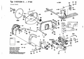 BOSCH Handkreiss�ge - 0603234033